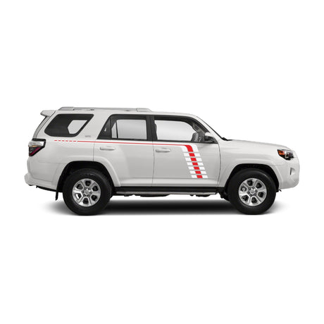 2010-2024 4Runner Checkered Stripe Kit - Xtrusion Overland