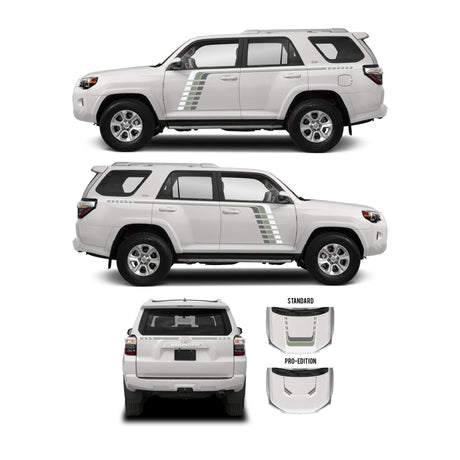 2010-2024 4Runner Checkered Stripe Kit - Xtrusion Overland