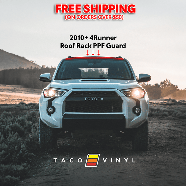 2010-2024 4Runner PPF Roof Rack Guard - Xtrusion Overland