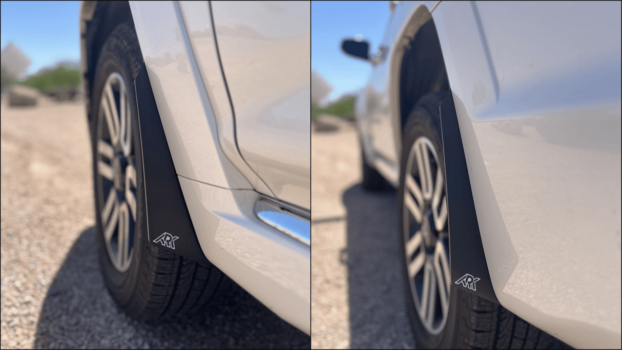 2010-2024 Toyota 4Runner Limited TriXPoly Micro Flare Mudflap Deletes - Xtrusion Overland