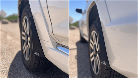 2010-2024 Toyota 4Runner Limited TriXPoly Micro Flare Mudflap Deletes - Xtrusion Overland
