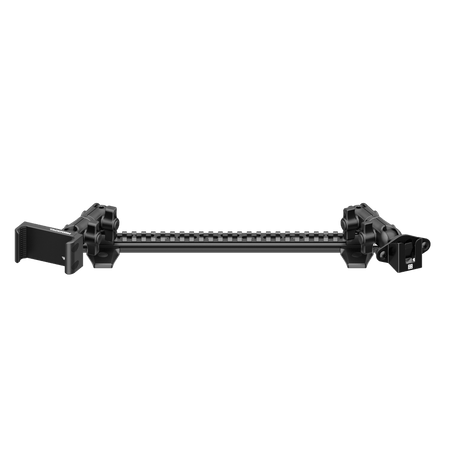 2010-2024 Toyota 4Runner Tackform Assault Track Picatinny Dash Bracket With 20LITE Phone & CB Mic Holder - Xtrusion Overland