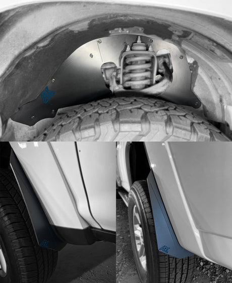 2010-2024 Toyota 4Runner TriXpoly Splash Guards, Mud Flap & Micro Deletes - Xtrusion Overland
