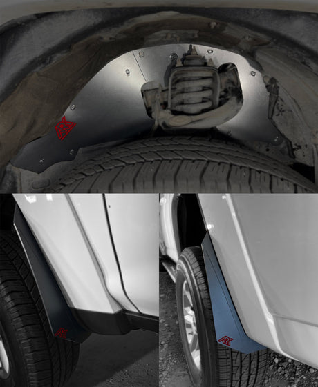 2010-2024 Toyota 4Runner TriXpoly Splash Guards, Mud Flap & Micro Deletes - Xtrusion Overland