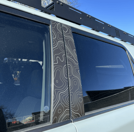 2010-24 4Runner Door Pillar Decals - Xtrusion Overland