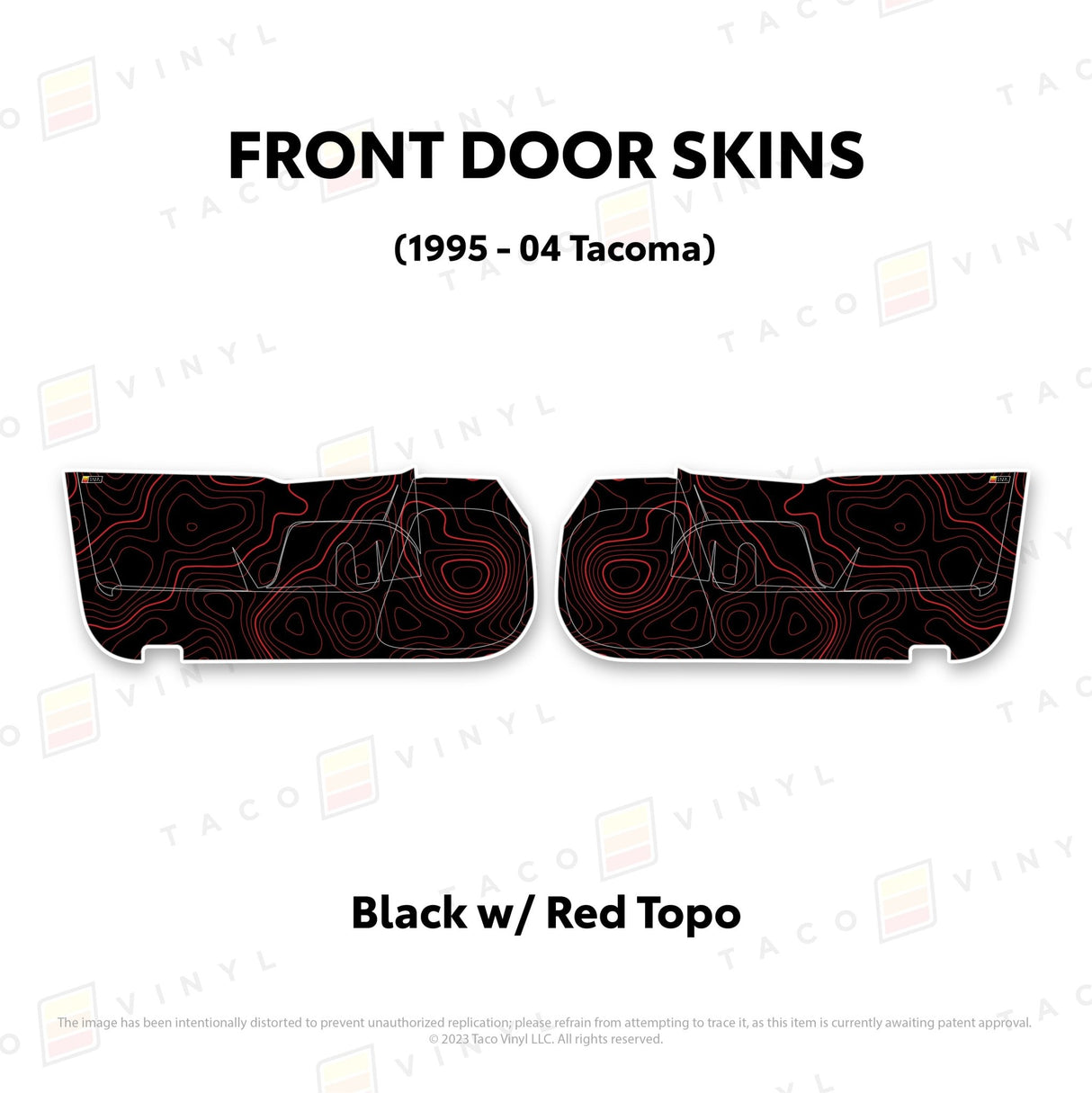 2010-24 4Runner Door Skins (Lower Section) - Xtrusion Overland