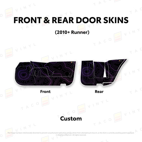 2010-24 4Runner Door Skins (Lower Section) - Xtrusion Overland