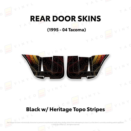 2010-24 4Runner Door Skins (Lower Section) - Xtrusion Overland