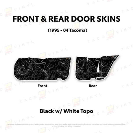 2010-24 4Runner Door Skins (Lower Section) - Xtrusion Overland