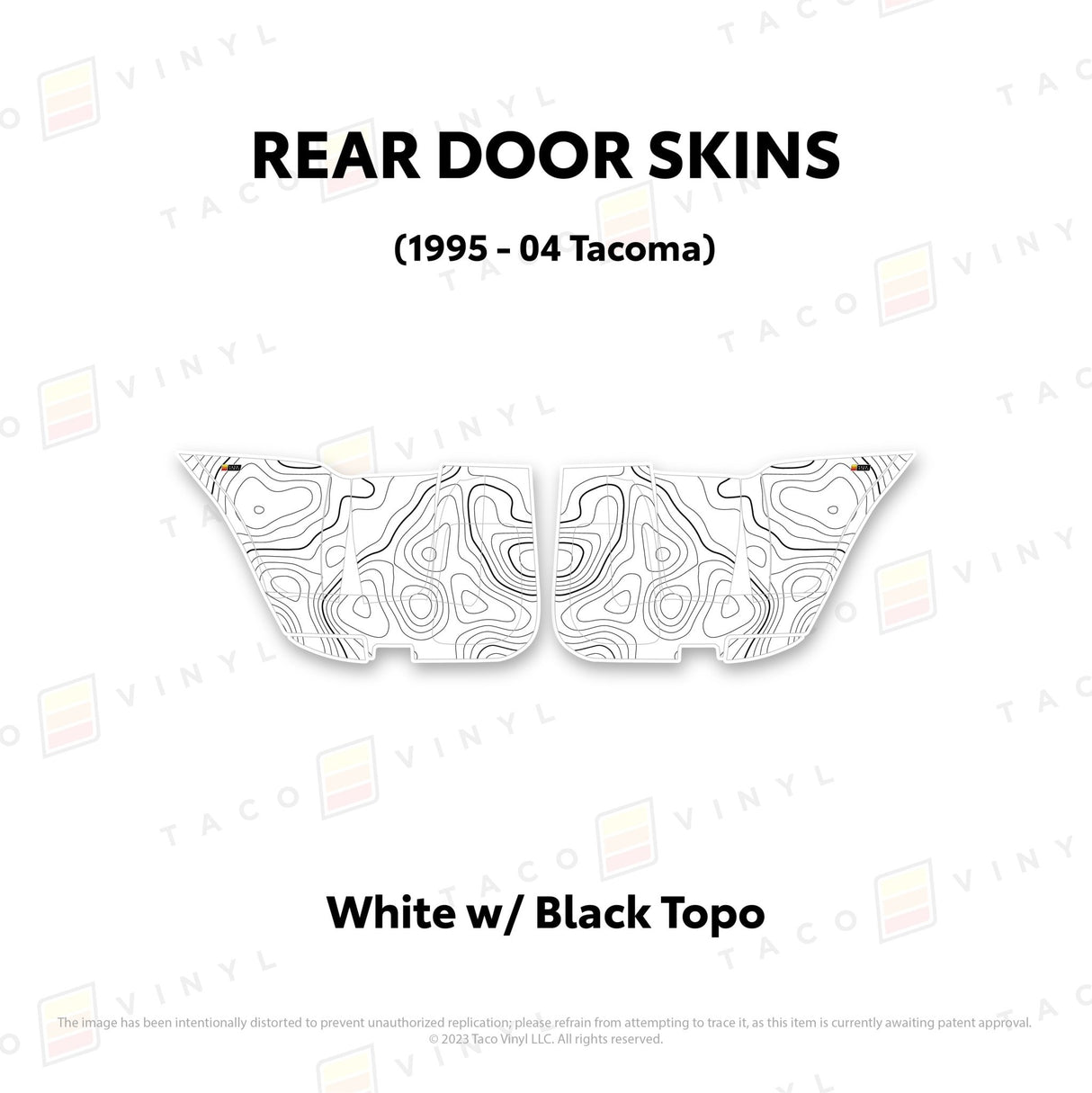 2010-24 4Runner Door Skins (Lower Section) - Xtrusion Overland