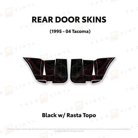 2010-24 4Runner Door Skins (Lower Section) - Xtrusion Overland