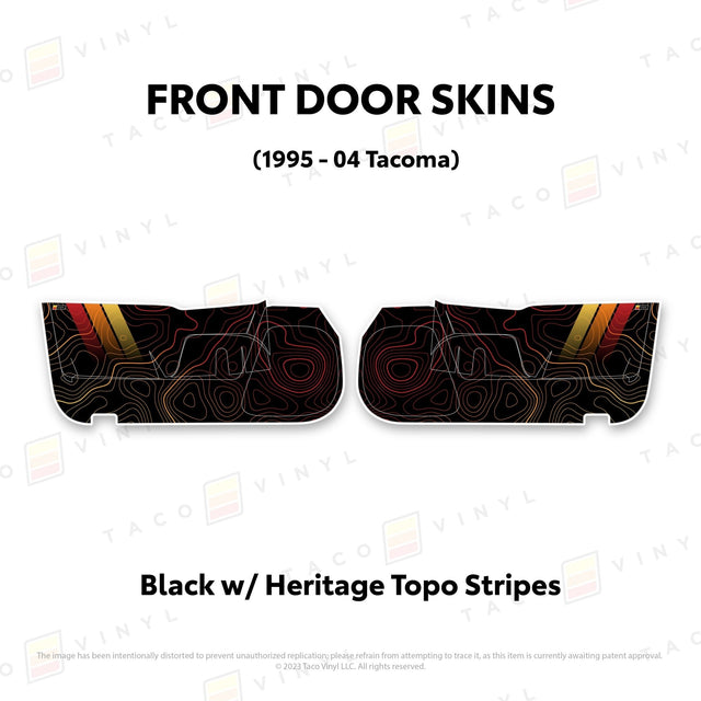 2010-24 4Runner Door Skins (Lower Section) - Xtrusion Overland