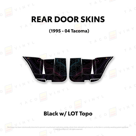2010-24 4Runner Door Skins (Lower Section) - Xtrusion Overland