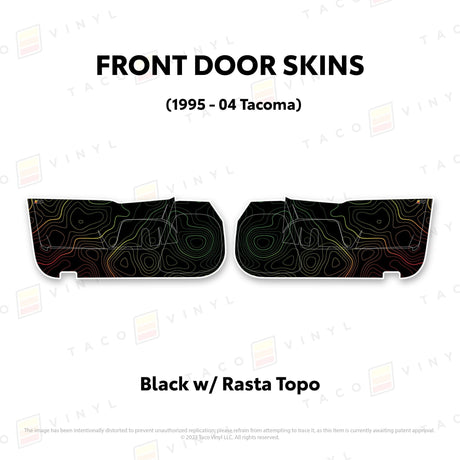2010-24 4Runner Door Skins (Lower Section) - Xtrusion Overland
