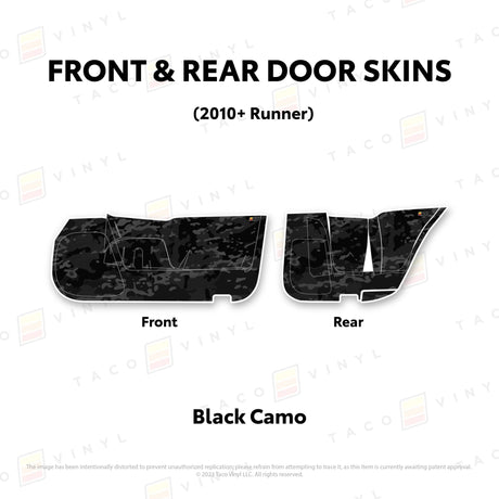 2010-24 4Runner Door Skins (Lower Section) - Xtrusion Overland