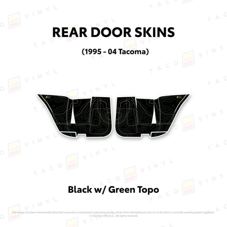 2010-24 4Runner Door Skins (Lower Section) - Xtrusion Overland