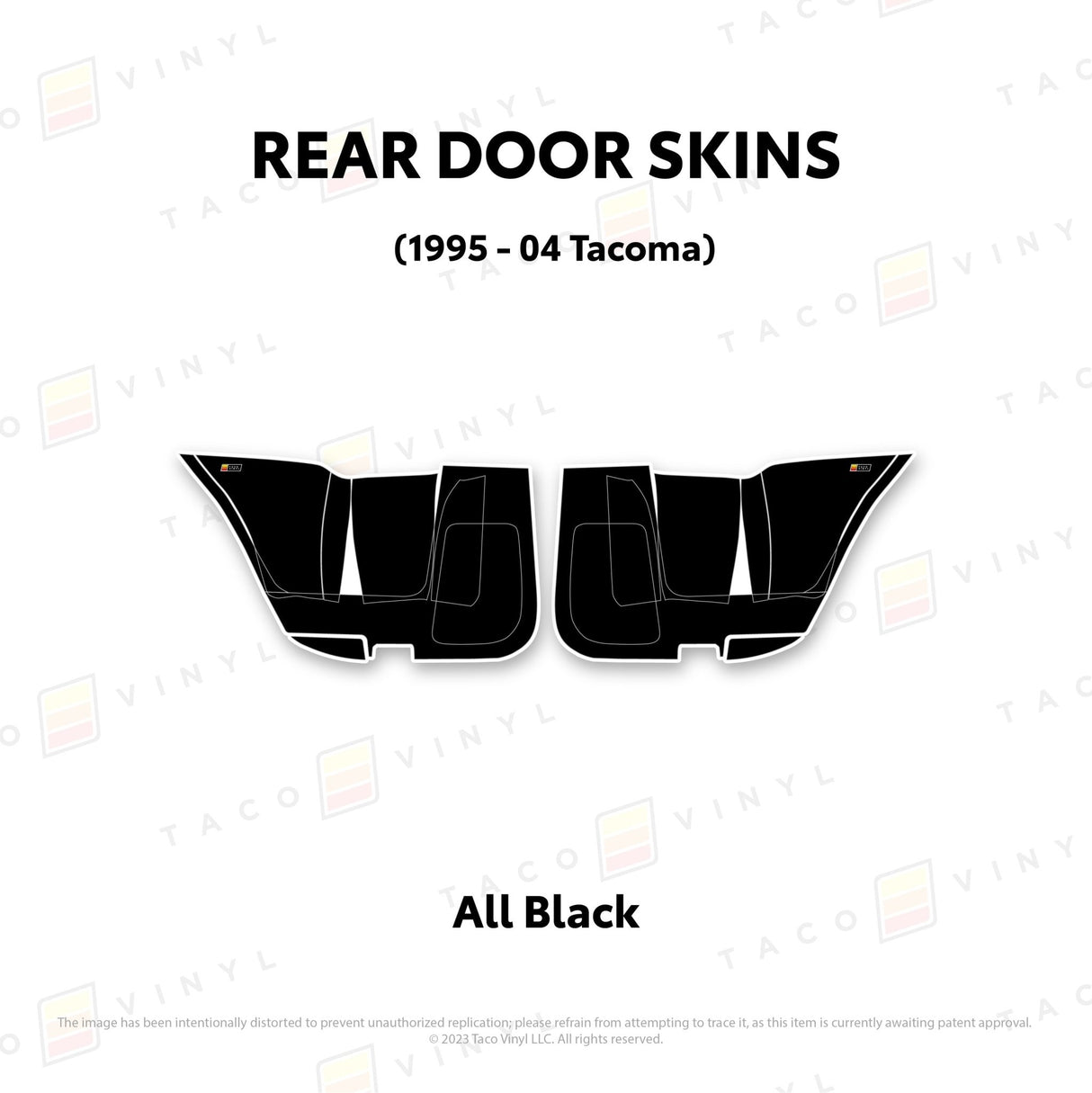 2010-24 4Runner Door Skins (Lower Section) - Xtrusion Overland