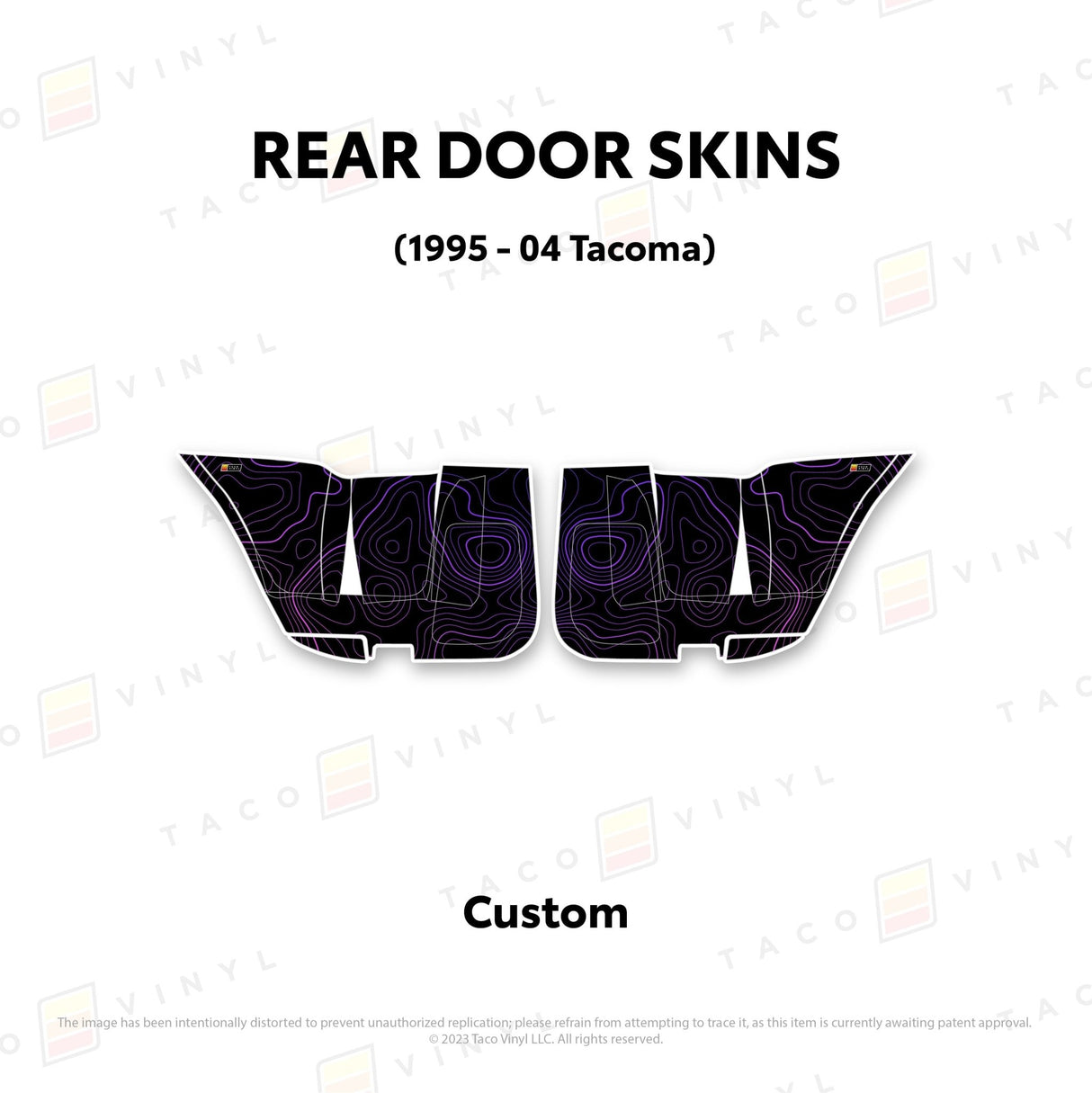 2010-24 4Runner Door Skins (Lower Section) - Xtrusion Overland