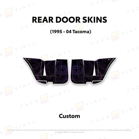 2010-24 4Runner Door Skins (Lower Section) - Xtrusion Overland