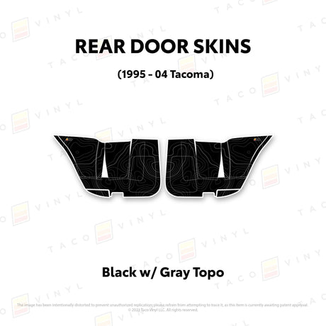 2010-24 4Runner Door Skins (Lower Section) - Xtrusion Overland
