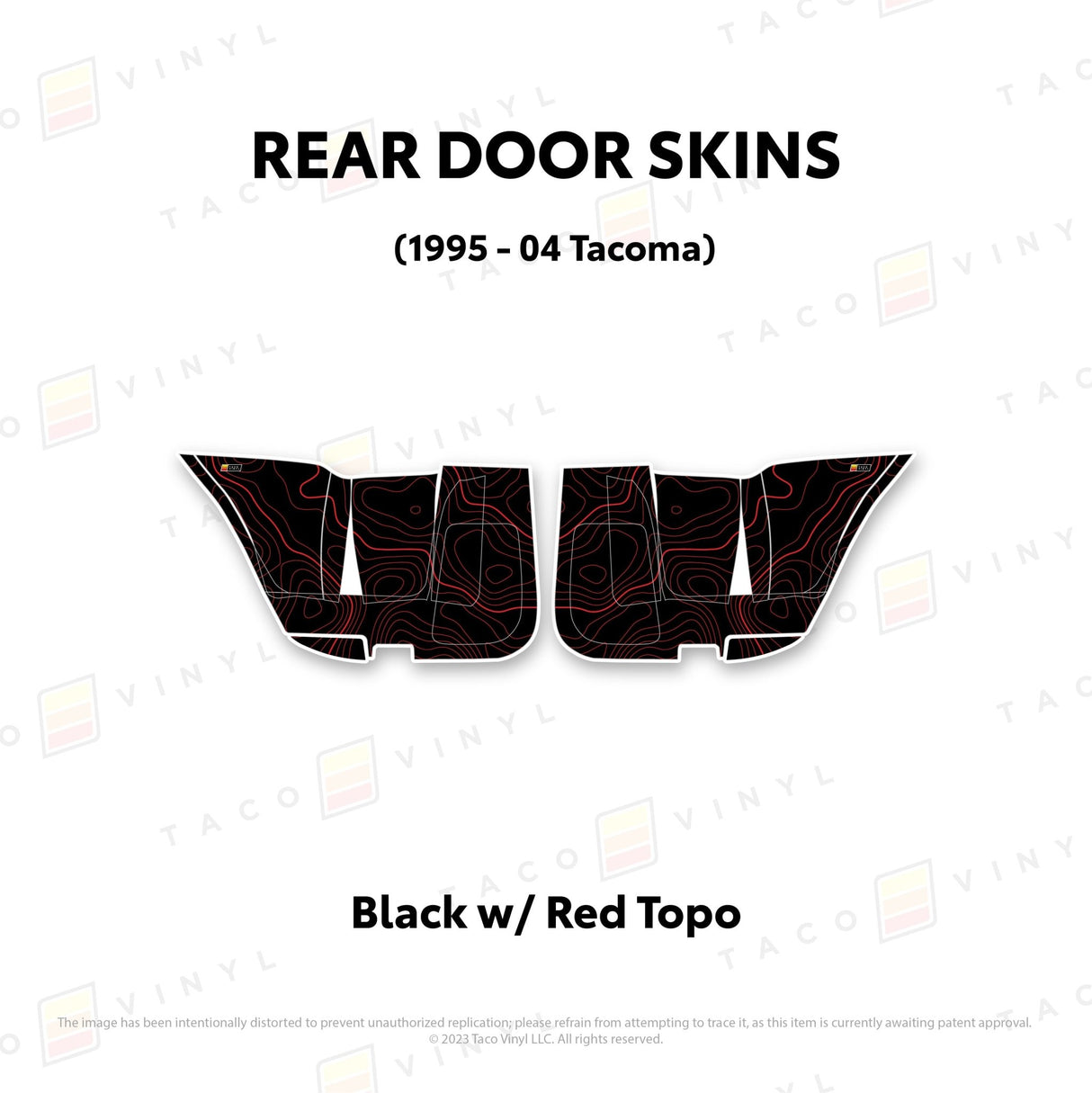 2010-24 4Runner Door Skins (Lower Section) - Xtrusion Overland