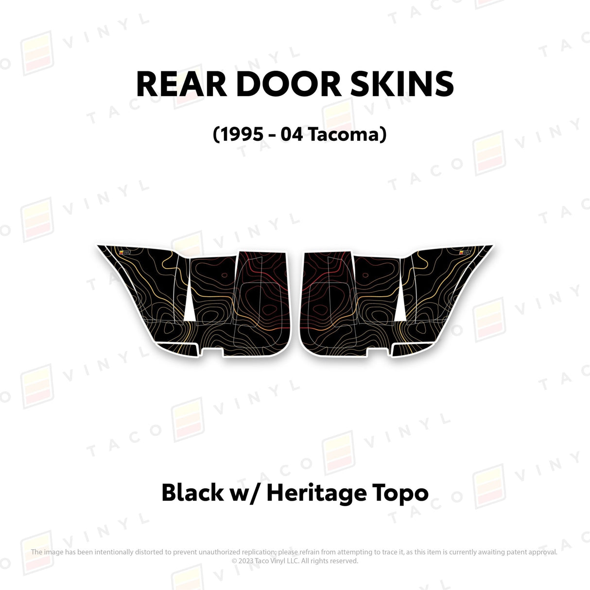 2010-24 4Runner Door Skins (Lower Section) - Xtrusion Overland