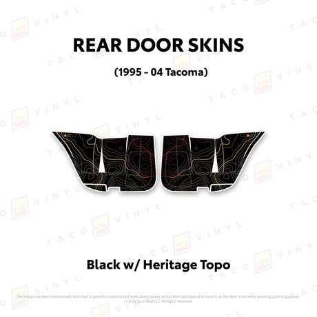 2010-24 4Runner Door Skins (Lower Section) - Xtrusion Overland