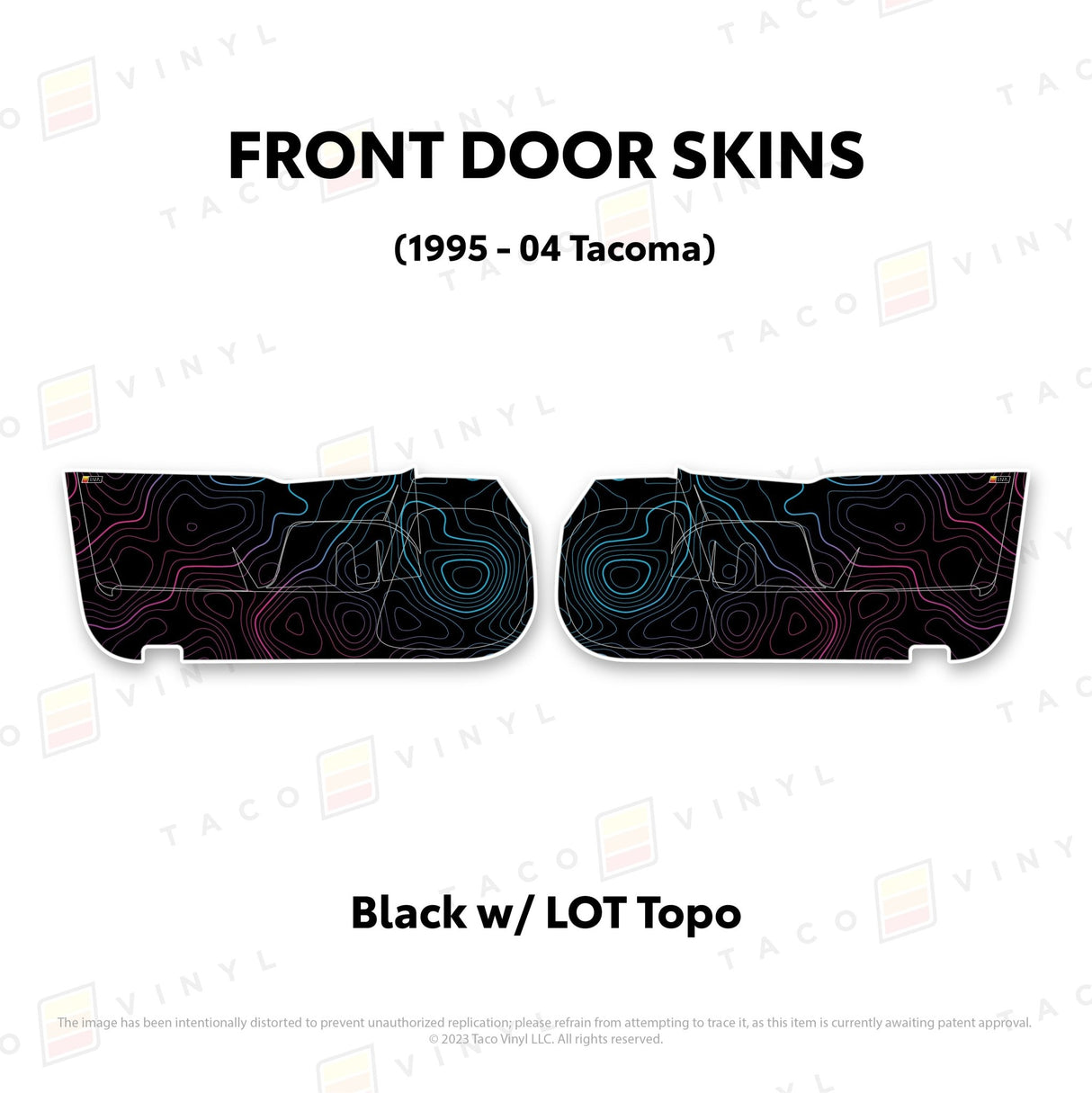 2010-24 4Runner Door Skins (Lower Section) - Xtrusion Overland