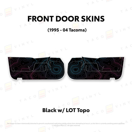 2010-24 4Runner Door Skins (Lower Section) - Xtrusion Overland