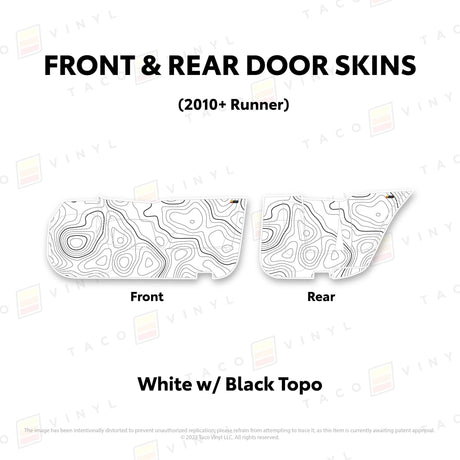 2010-24 4Runner Door Skins (Lower Section) - Xtrusion Overland