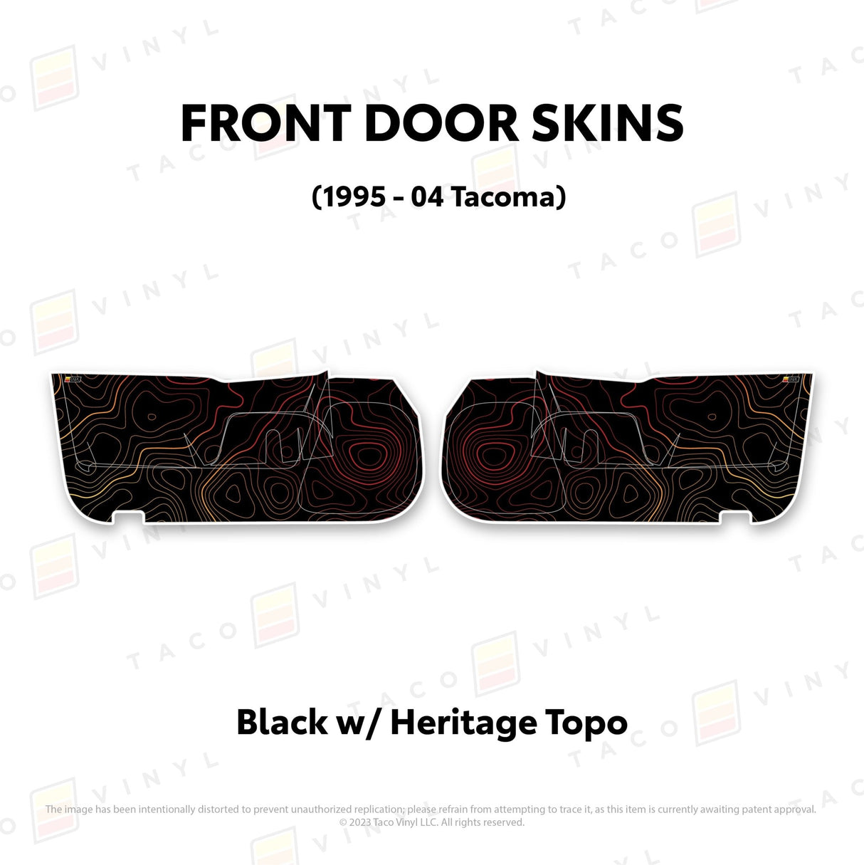 2010-24 4Runner Door Skins (Lower Section) - Xtrusion Overland