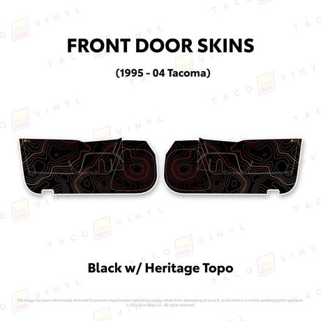 2010-24 4Runner Door Skins (Lower Section) - Xtrusion Overland