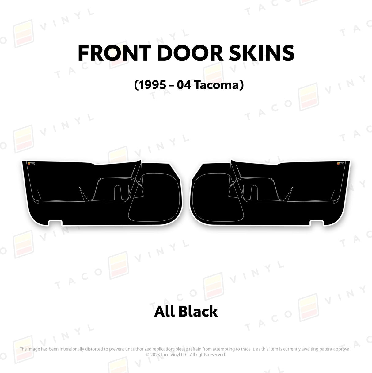 2010-24 4Runner Door Skins (Lower Section) - Xtrusion Overland