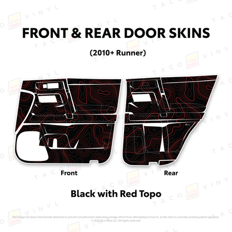 2010-24 4Runner Door Skins - Xtrusion Overland