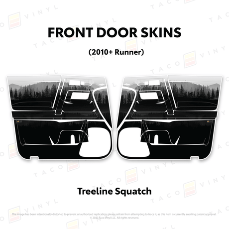 2010-24 4Runner Door Skins - Xtrusion Overland