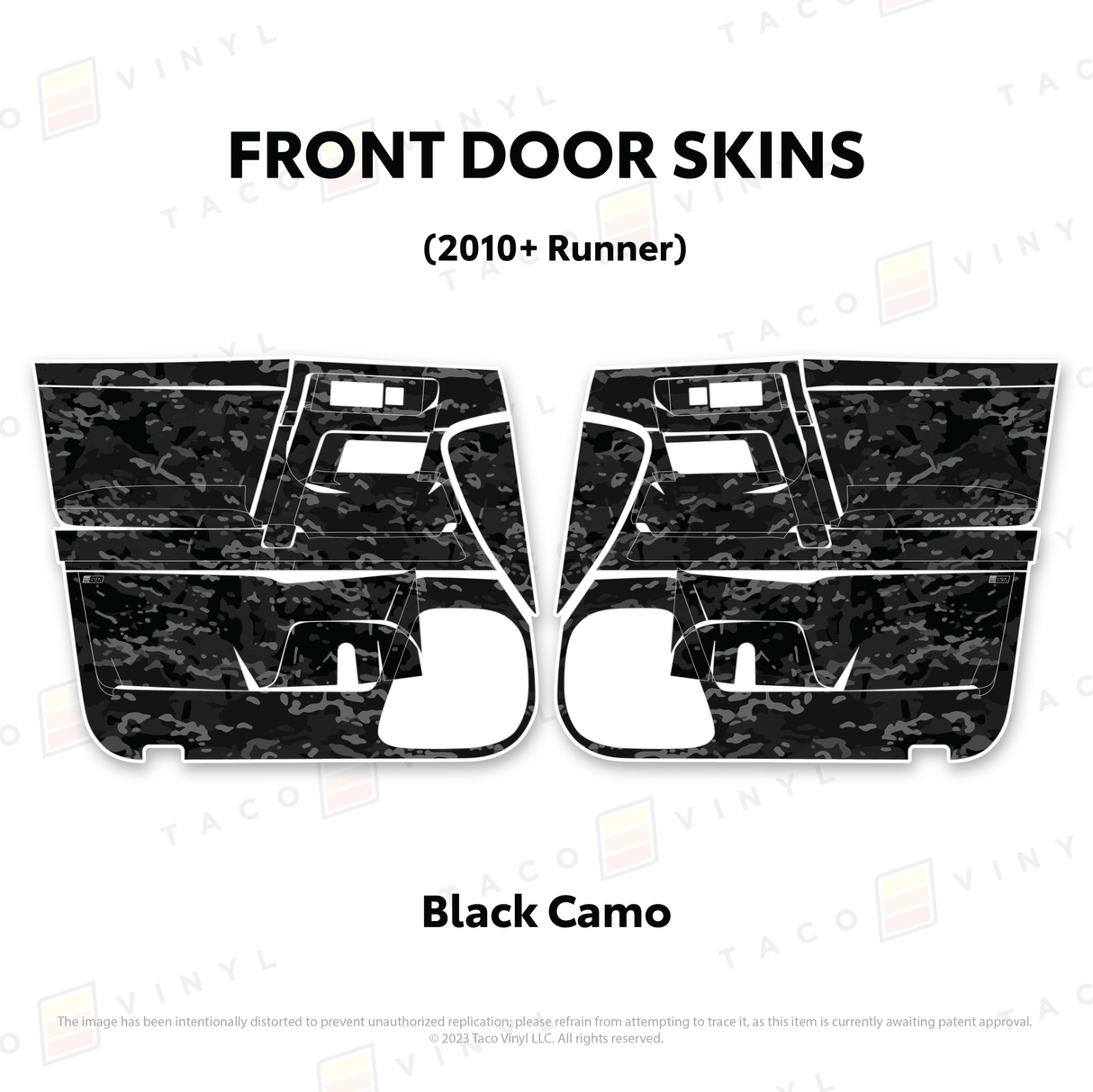 2010-24 4Runner Door Skins - Xtrusion Overland