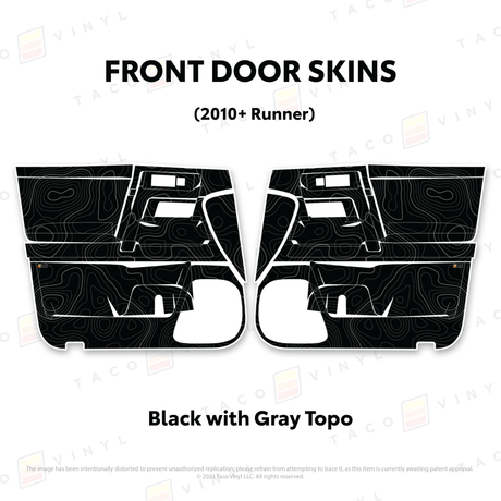 2010-24 4Runner Door Skins - Xtrusion Overland