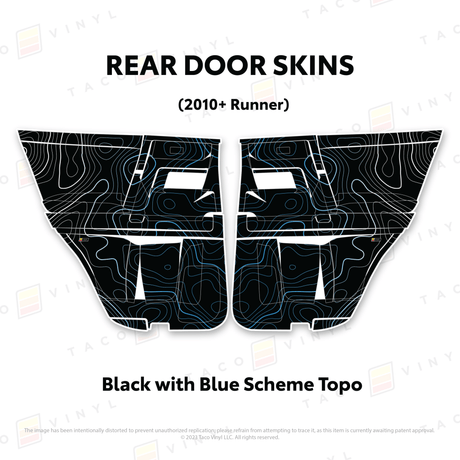 2010-24 4Runner Door Skins - Xtrusion Overland
