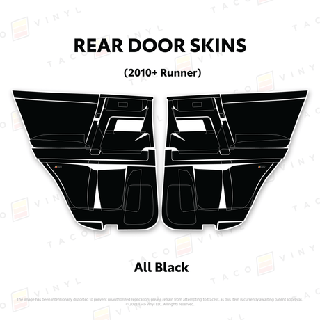 2010-24 4Runner Door Skins - Xtrusion Overland