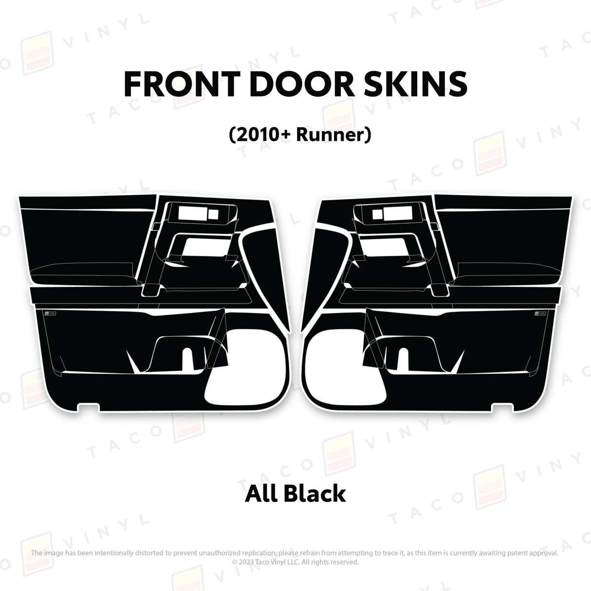 2010-24 4Runner Door Skins - Xtrusion Overland