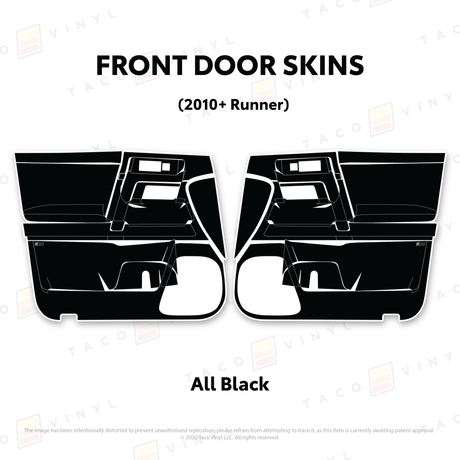 2010-24 4Runner Door Skins - Xtrusion Overland
