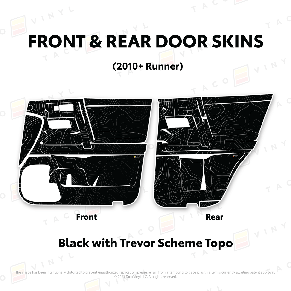 2010-24 4Runner Door Skins - Xtrusion Overland