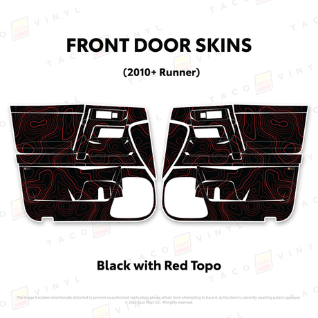 2010-24 4Runner Door Skins - Xtrusion Overland
