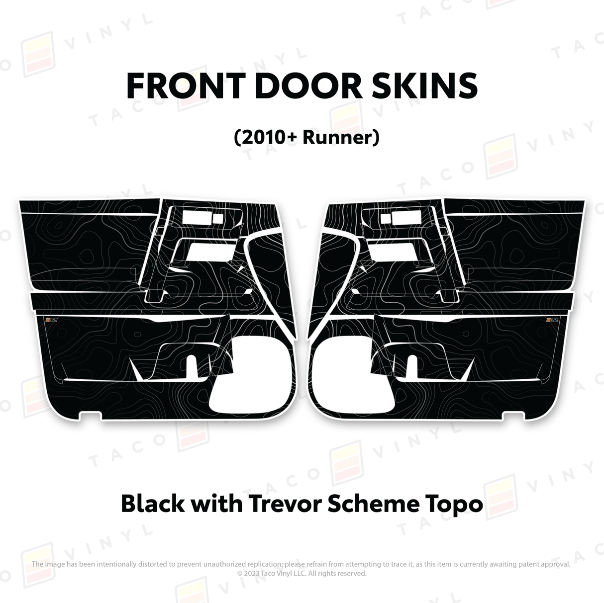 2010-24 4Runner Door Skins - Xtrusion Overland