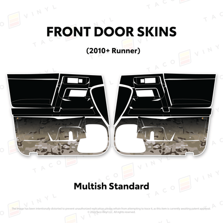 2010-24 4Runner Door Skins - Xtrusion Overland