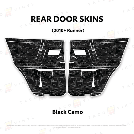 2010-24 4Runner Door Skins - Xtrusion Overland