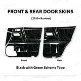 2010-24 4Runner Door Skins - Xtrusion Overland