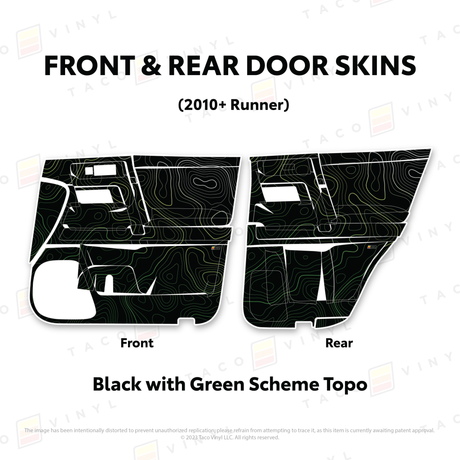2010-24 4Runner Door Skins - Xtrusion Overland