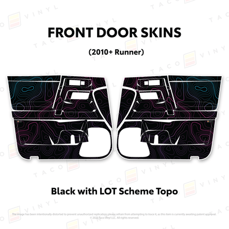 2010-24 4Runner Door Skins - Xtrusion Overland