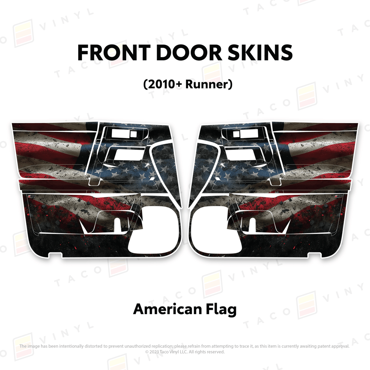 2010-24 4Runner Door Skins - Xtrusion Overland
